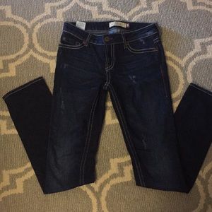 1921 Jeans Dark, distressed